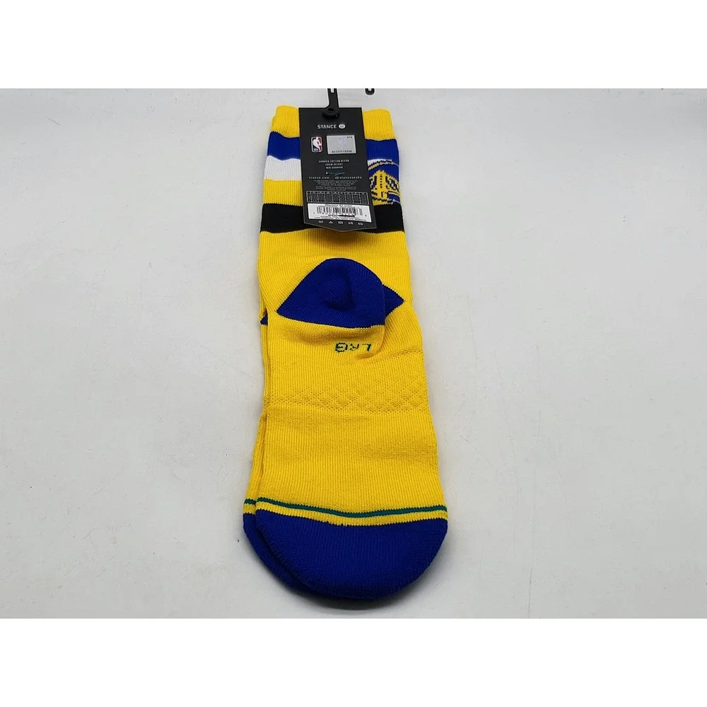 Stance NBA Golden State Warriors Crew Socks Mens‎ Size Large Casual
